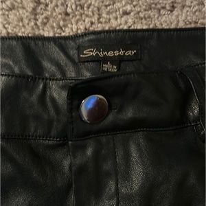 Leather pants. Large